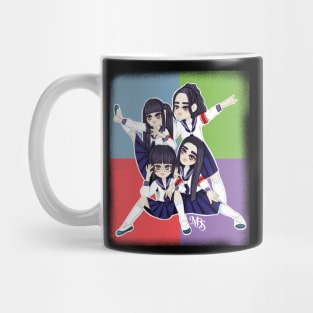 group-inspired design atarashii gakko Mug